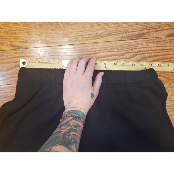 Yours Truly Sweatpants Men's Size Small Black Heavyweight Cuffed Self Love NWOT - Picture 3 of 10